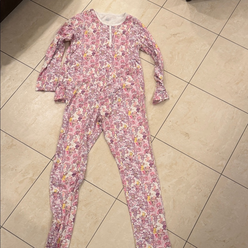 Roller rabbit Floral Pink Pajama love shack fancy collaboration